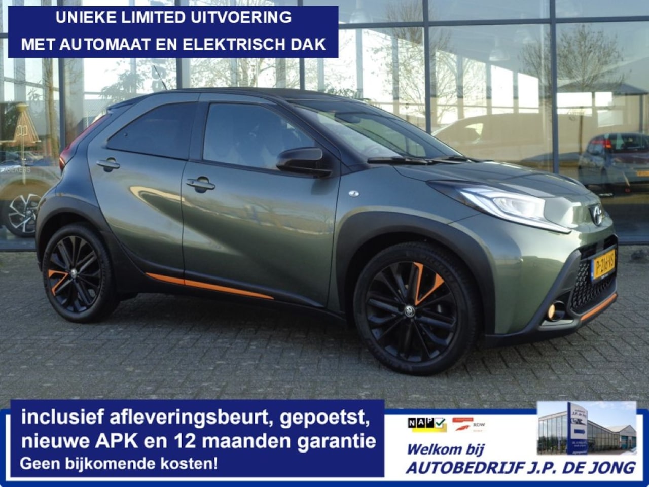 Toyota Aygo X - 1.0 VVT-i S-CVT Limited Automaat | Cabrio | Clima | Apple/Android | Cruise | LMV - AutoWereld.nl