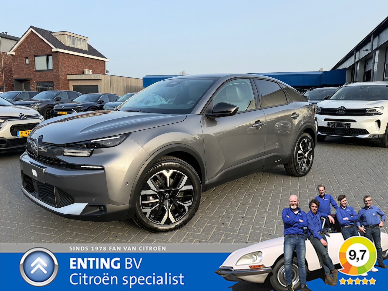 Citroën C4 - 1.2 Hybrid 145pk MAX E-DCS-6 ADAPT CRUISE+WINTER EN ALCANTARA PACK - AutoWereld.nl