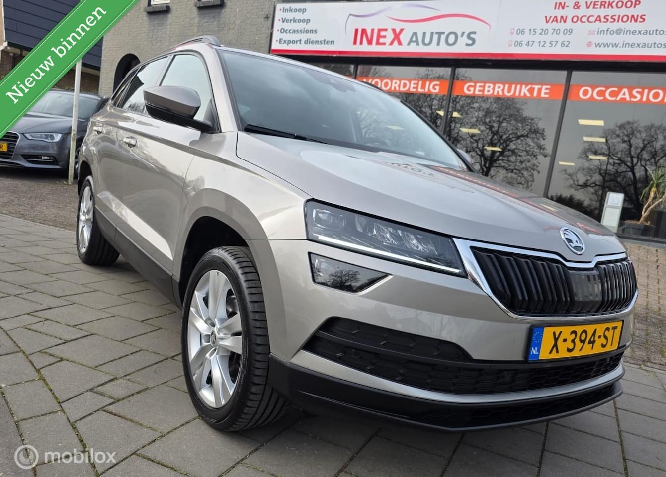 Skoda Karoq - 1.0 TSI Clever Edition Keyless Carplay Dealer onderhouden - AutoWereld.nl