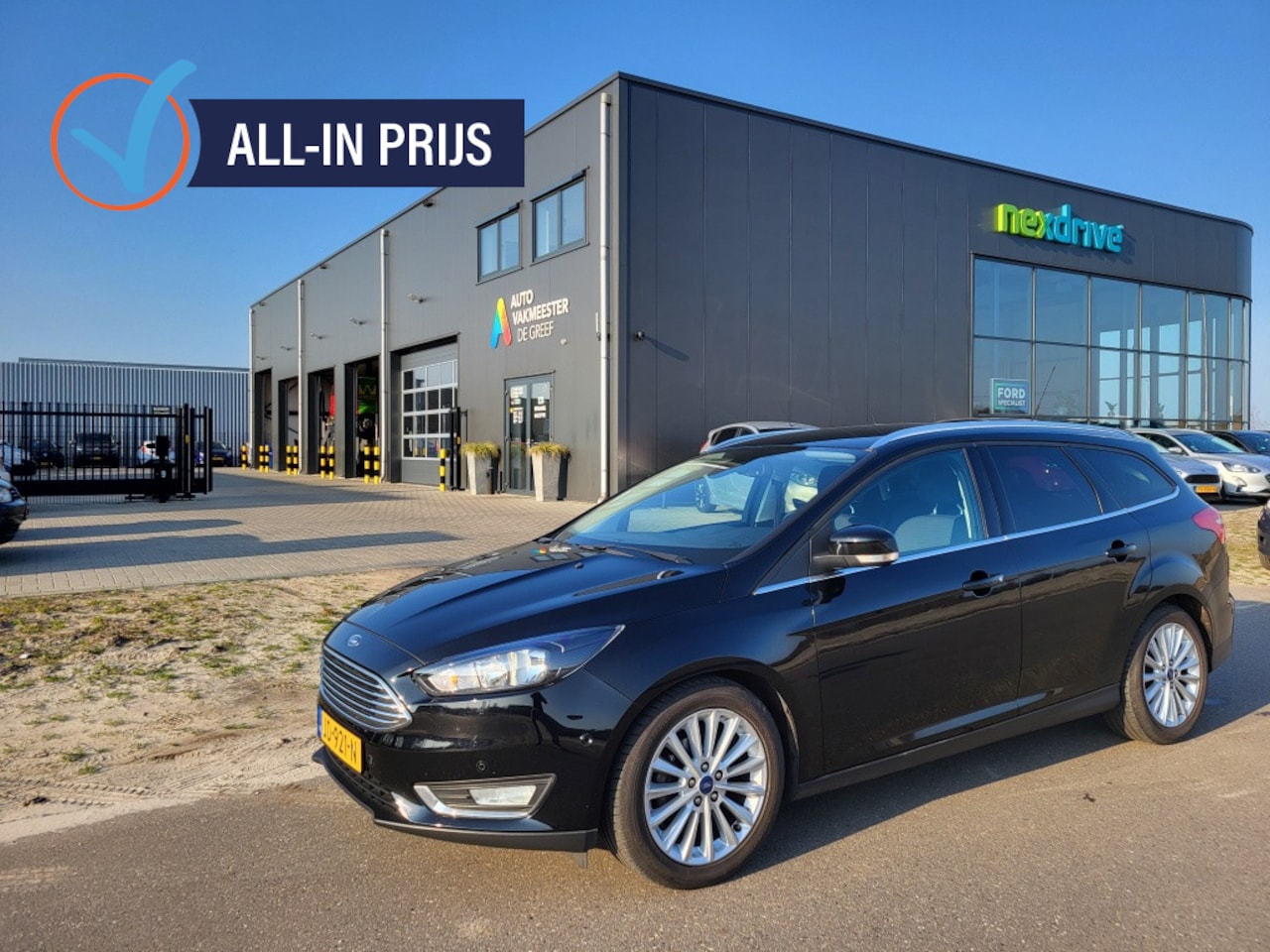 Ford Focus Wagon - 1.0 Ecoboost 125 pk Titanium 2e eigenaar nieuwe distributie-riem - AutoWereld.nl