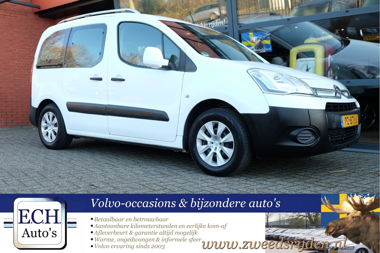 Citroën Berlingo - 1.6 e-HDi Tendance Rolstoelauto, Airco - AutoWereld.nl