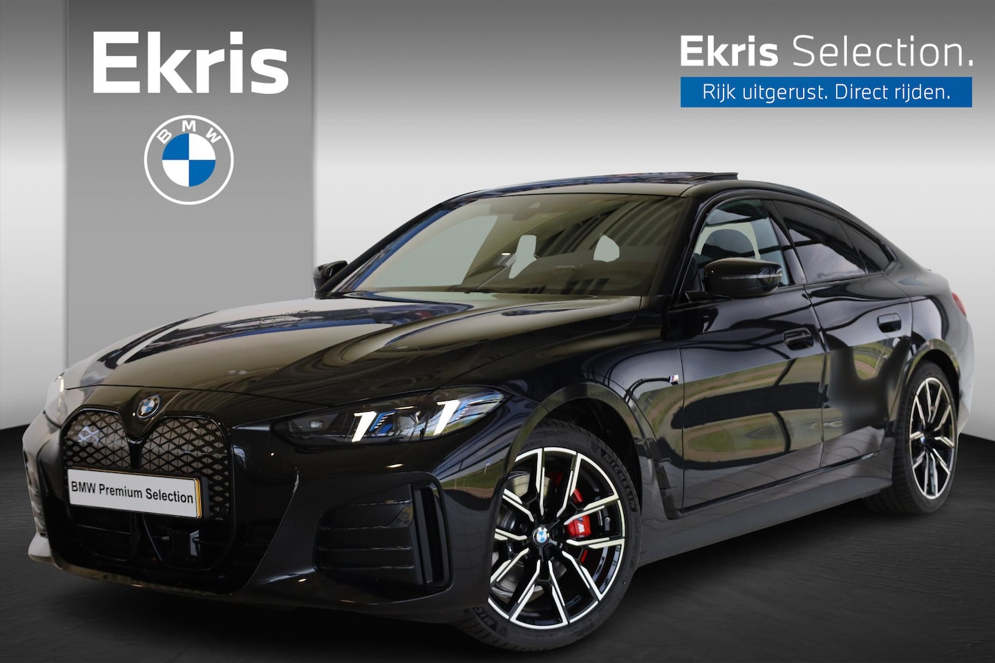 BMW i4 - eDrive40 M Sportpakket Pro | Schuif-kantel dak | Active Cruise Control | Ekris Selection - AutoWereld.nl