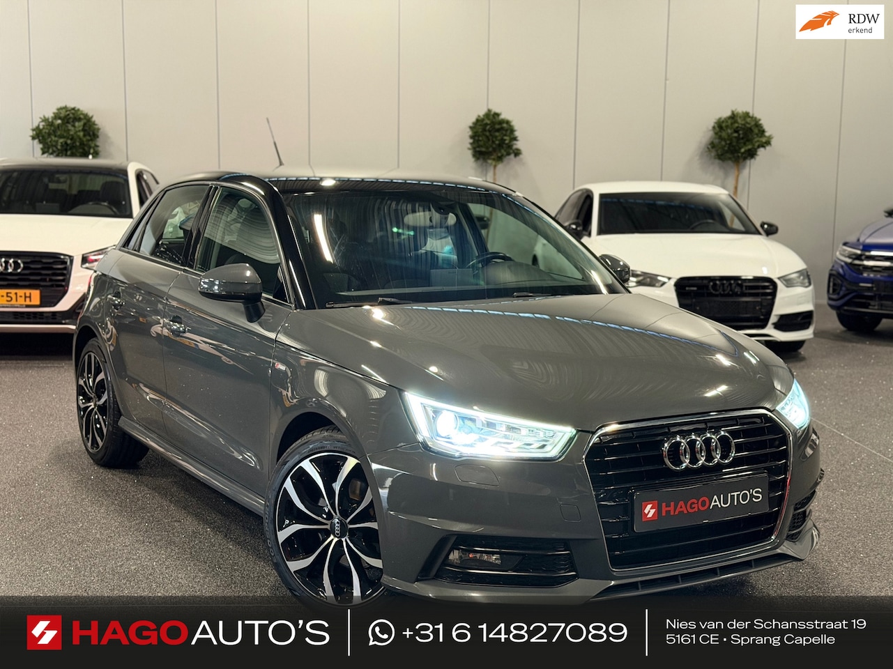 Audi A1 Sportback - 1.4 TFSI CoD Sport S-Line NAVI/CRUISE/LED/PDC/4-NWE-BANDEN/APK-TOT-11-2027 - AutoWereld.nl