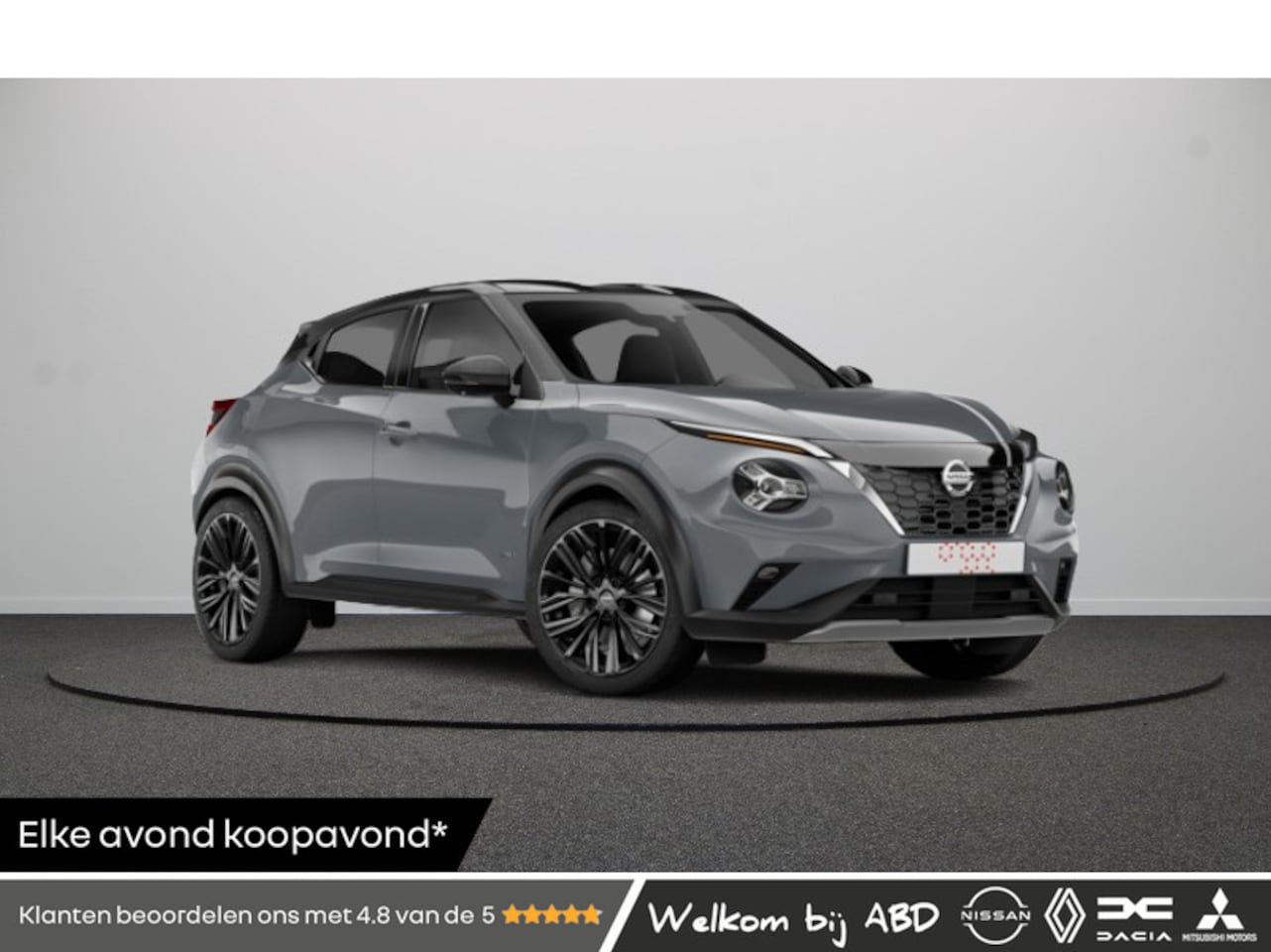 Nissan Juke - N-Design Enigma Black + Cold Pack Hybrid 143 | 17" Lichtmetalen velgen | 19" lichtmetalen - AutoWereld.nl