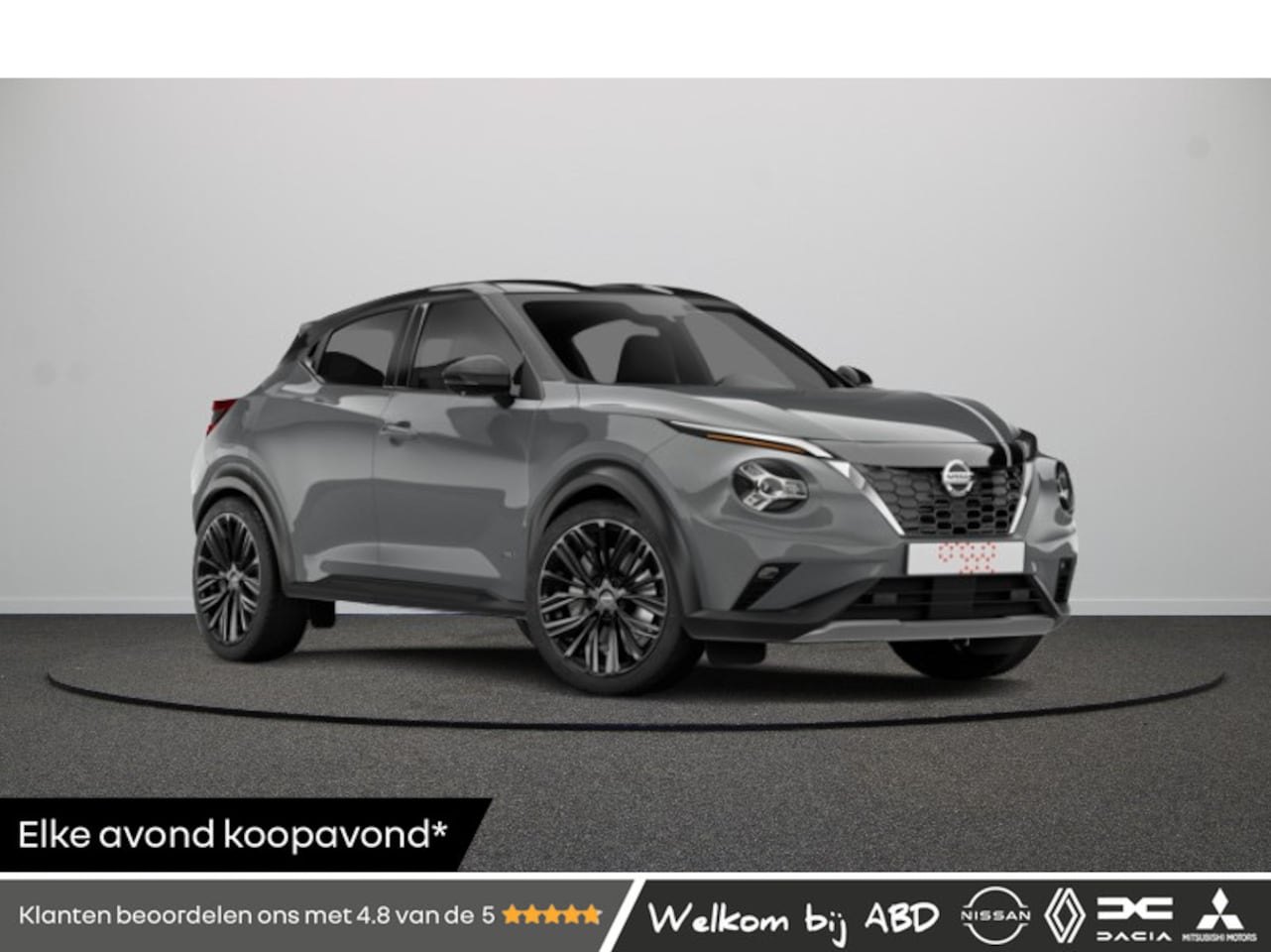Nissan Juke - N-Design Enigma Black + Cold Pack Hybrid 143 | 17" Lichtmetalen velgen | 19" lichtmetalen - AutoWereld.nl