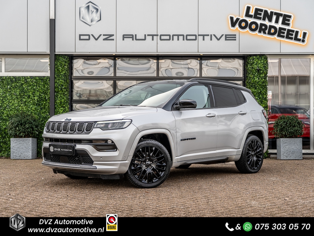 Jeep Compass - 4xe 240 Plug-in Hybrid Electric S | Virtual | Camera | Carplay - AutoWereld.nl