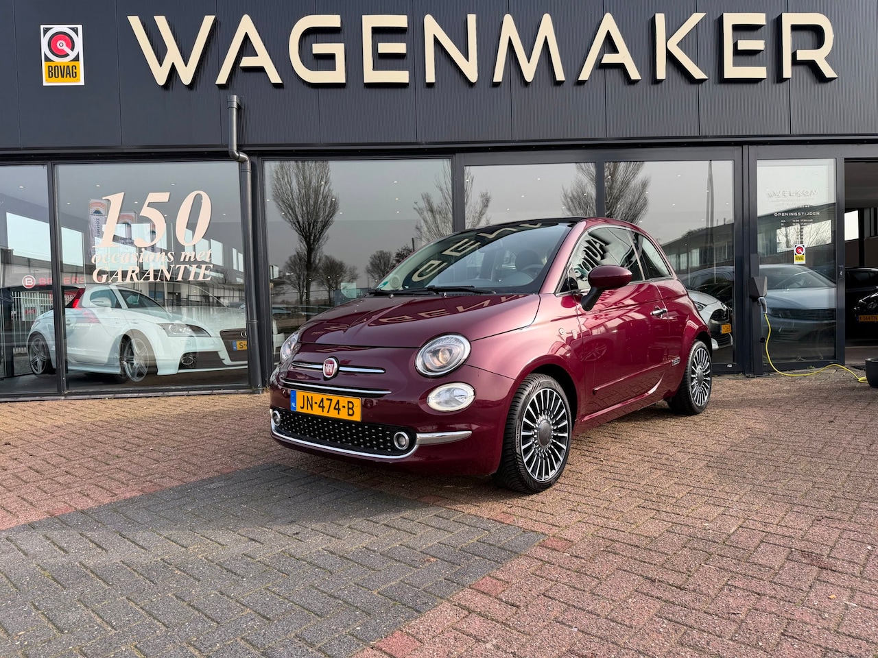Fiat 500 - 0.9 TwinAir Turbo Lounge Clima|NAVI|PANO|DealerOH - AutoWereld.nl