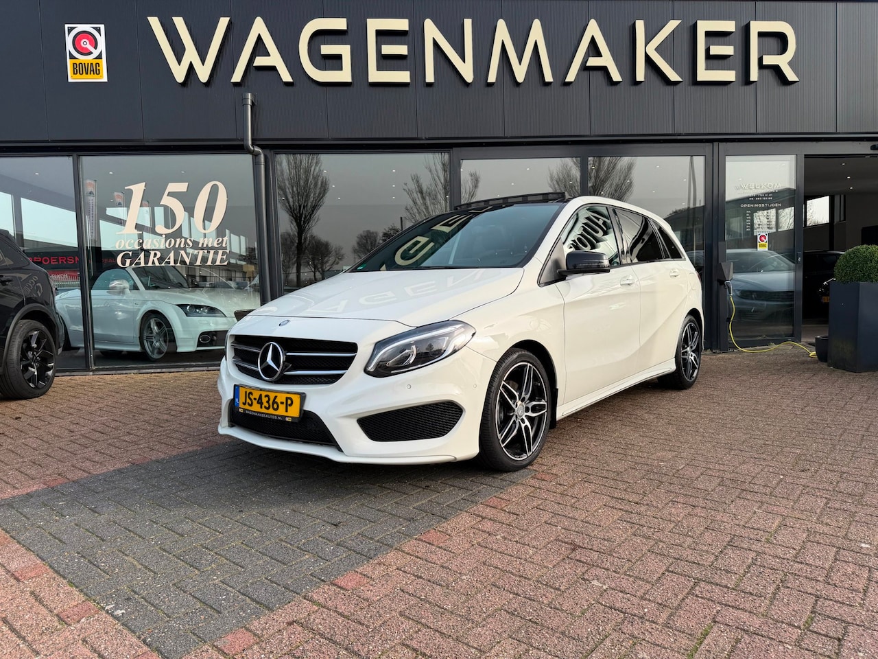 Mercedes-Benz B-klasse - 180 AMG Night Edition Plus AUT|PANO - AutoWereld.nl