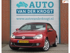 Volkswagen Golf Cabriolet - 1.4 TSI Cabrio, Leer, Stoelverw, Trekhaak, Airco, APK 2-27