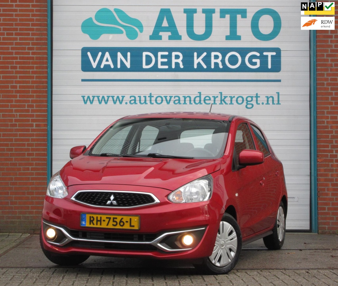 Mitsubishi Space Star - 1.0 Cool+ 1.0 Cool+, 1e Eig, Airco, Spoiler, Comf. pakket, APK 12-26 - AutoWereld.nl