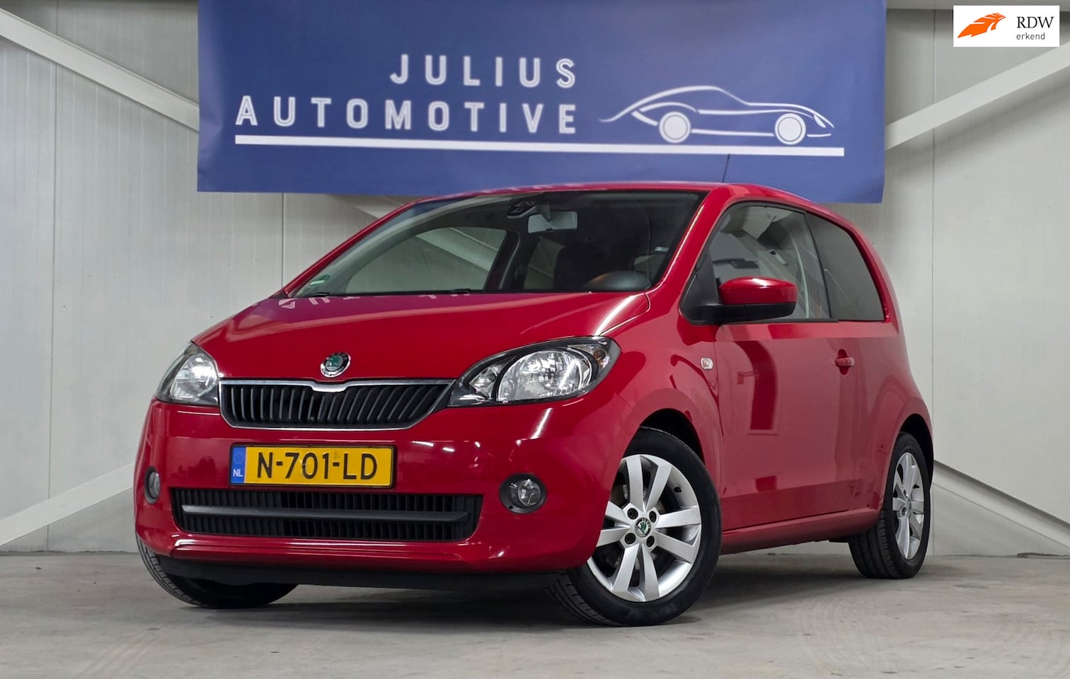 Skoda Citigo - 1.0 Greentech Tour Airco CruiseControl Nieuwe APK Mooi! - AutoWereld.nl