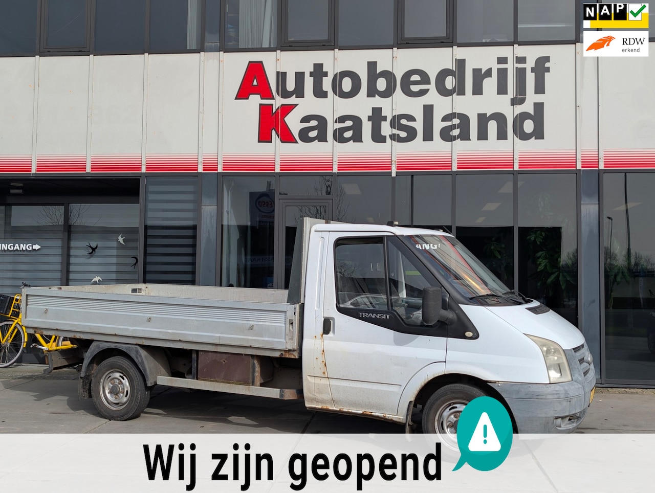 Ford Transit - 300M 2.2 TDCI DC - Open Laadbak - Dubbel Lucht - - AutoWereld.nl