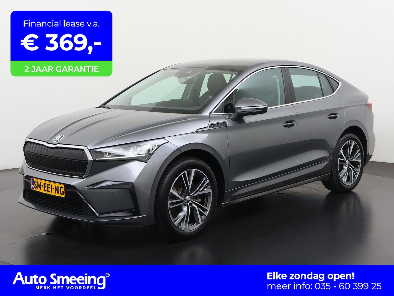 Skoda Enyaq Coupé iV - 60 | SOH 92% | Panoramadak | 20'' Neptune | Zondag Open! - AutoWereld.nl