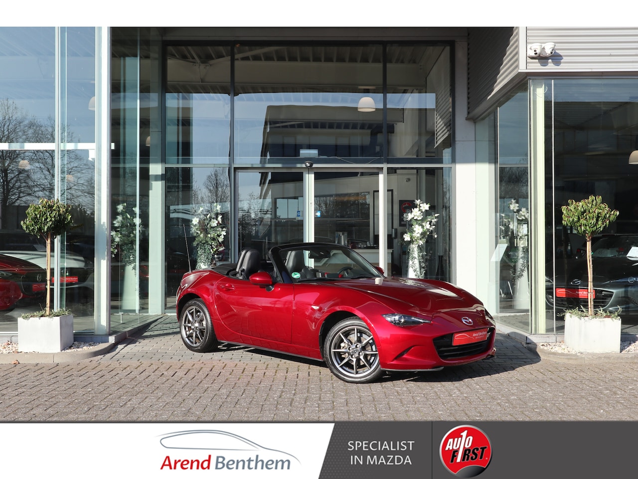 Mazda MX-5 - 1.5 SkyActiv-G 132 Luxury 1ste eigenaar Bose Audio / Leer / Airco / LED / Cruise - AutoWereld.nl