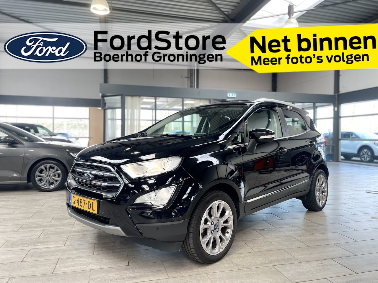 Ford EcoSport - EcoBoost 125 pk Titanium | Winter Pack | Camera | B&O | Navi | Clima | Cruise | Dodehoek b - AutoWereld.nl