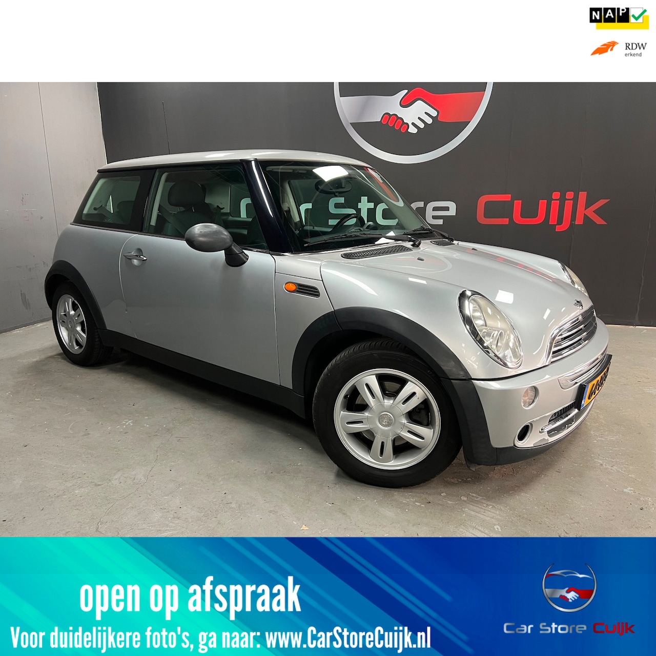 MINI One - 1.6 Pepper | Onderhouden | APK 2027 - AutoWereld.nl