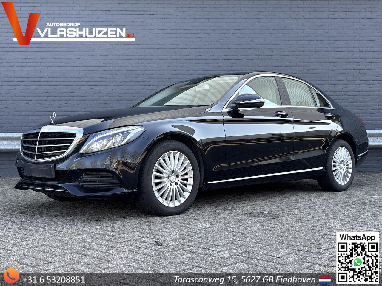 Mercedes-Benz C-klasse - 220 CDI Ambition | Leder | Stoelverwarming | Climate | Navi | PDC | - AutoWereld.nl