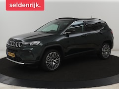 Jeep Compass - 4xe 190 Plug-in Electric Limited | Panoramadak | Leder | Trekhaak | Stoelverwarming | 19''