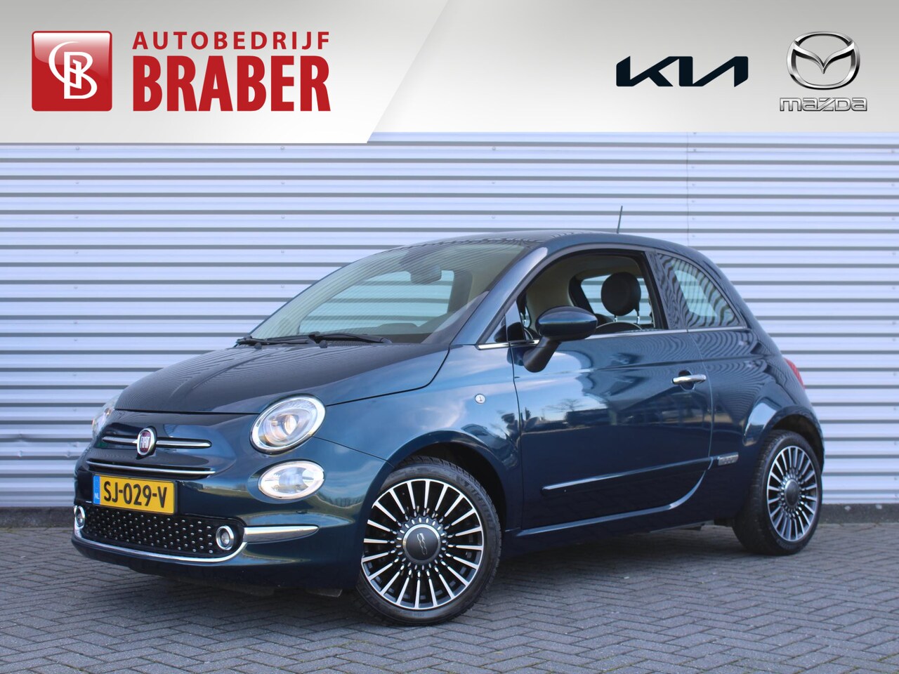 Fiat 500 - 0.9 TwinAir Turbo Lounge | Panoramadak | 16" LM | Navi | PDC | Cruise | Clima | - AutoWereld.nl