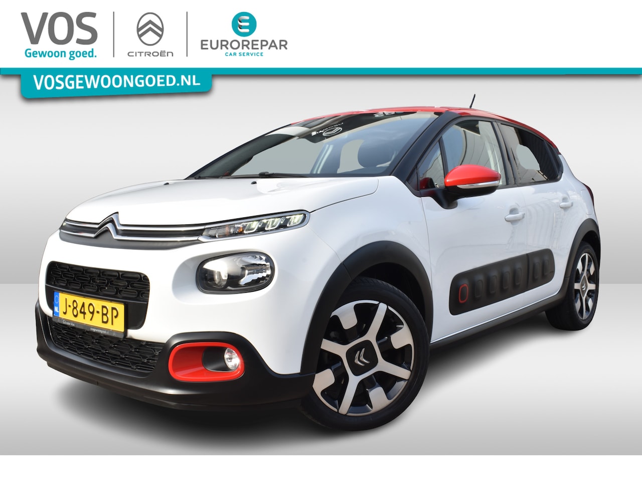 Citroën C3 - PureTech 110 Shine | Airco | Navigatie | LM Velgen | Camera achter | Trekhaak | - AutoWereld.nl