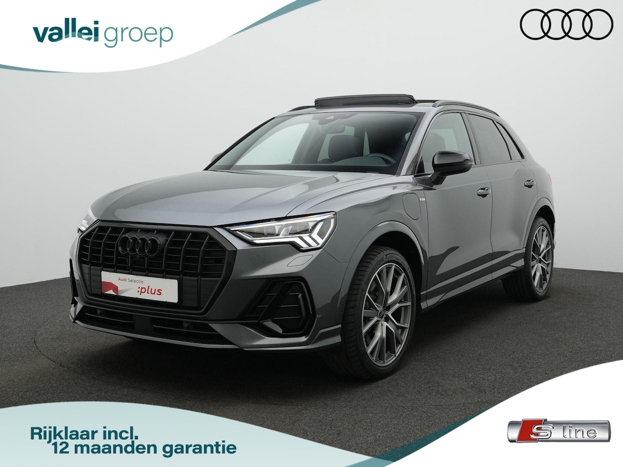 Audi Q3 - 45 TFSI e 245PK S-tronic S edition | Panoramadak | Trekhaak | Matrix LED | 360 Camera | Ad - AutoWereld.nl