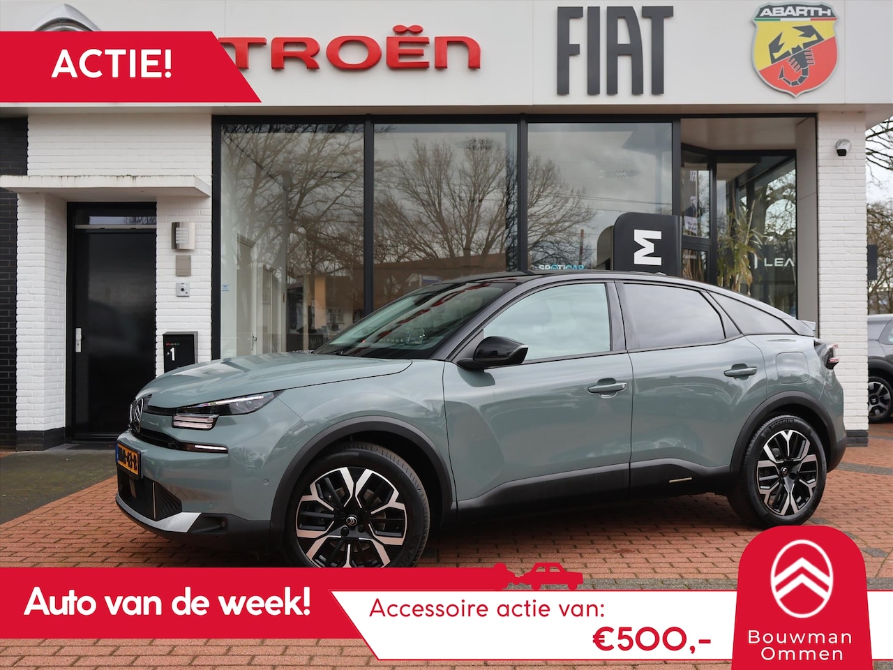 Citroën Ë-C4 - EV *Auto van de Week!* Extended Range 54kWh 156PK Max, Rijklaarprijs | Adaptieve Cruise | - AutoWereld.nl