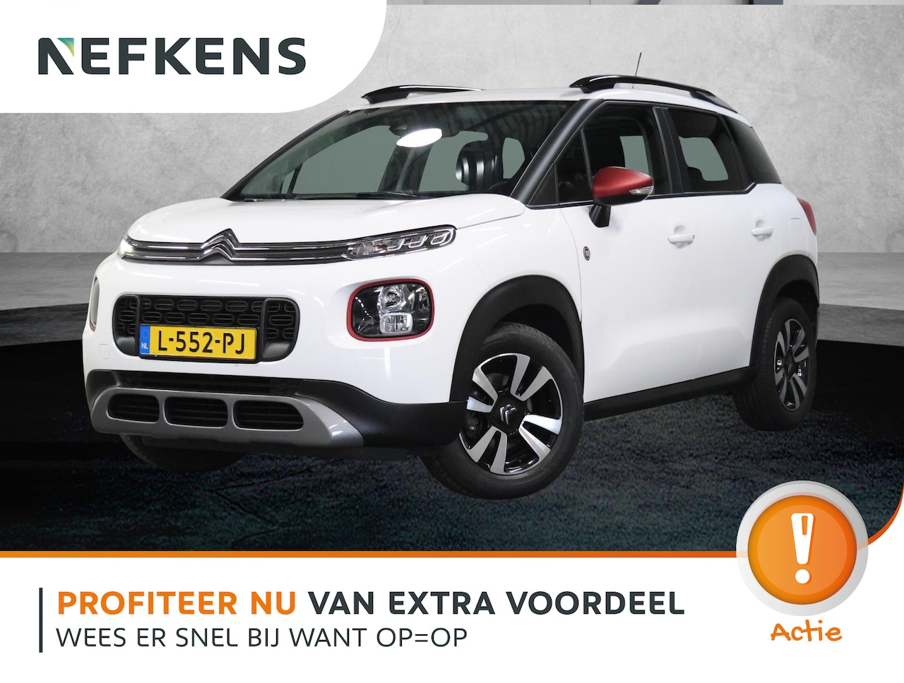 Citroën C3 Aircross - 1.2 C-Series 110PK | Navigatie | Climate Control | Cruise Control | Parkeersensoren Achter - AutoWereld.nl