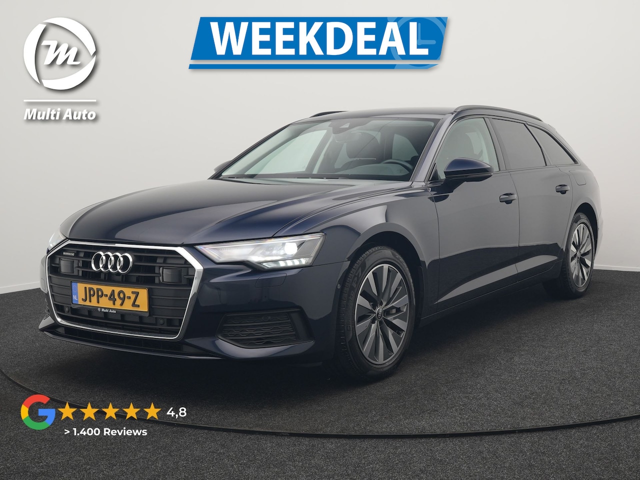 Audi A6 Avant - 50 TFSI e quattro Advanced edition Plug In Hybrid 300pk Dealer O.H. PHEV | Adaptive Cruise - AutoWereld.nl