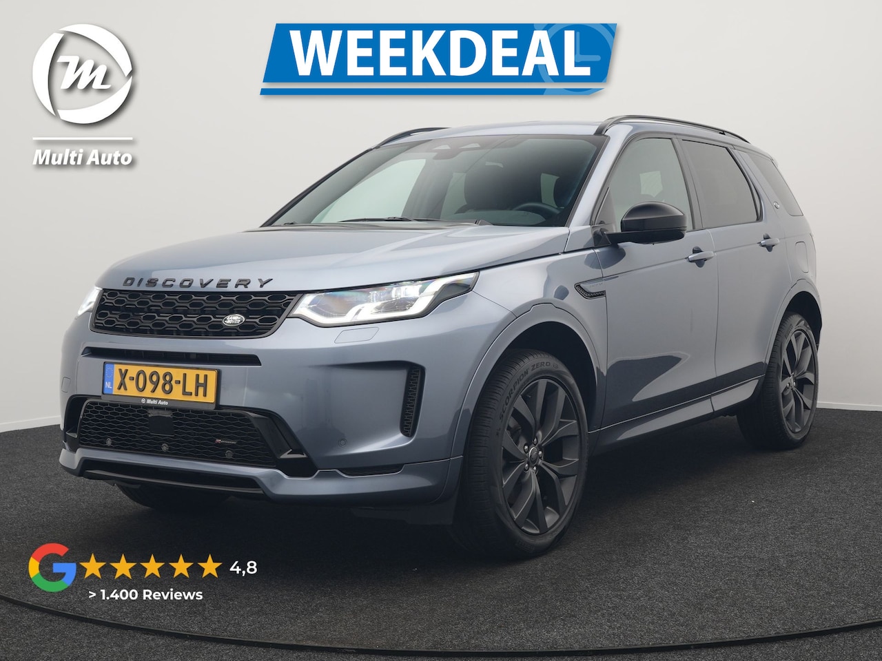 Land Rover Discovery Sport - P300e R-Dynamic HSE Plug In Hybrid 300pk Dealer O.H. PHEV | Trekhaak Afn. |  Adaptive Crui - AutoWereld.nl