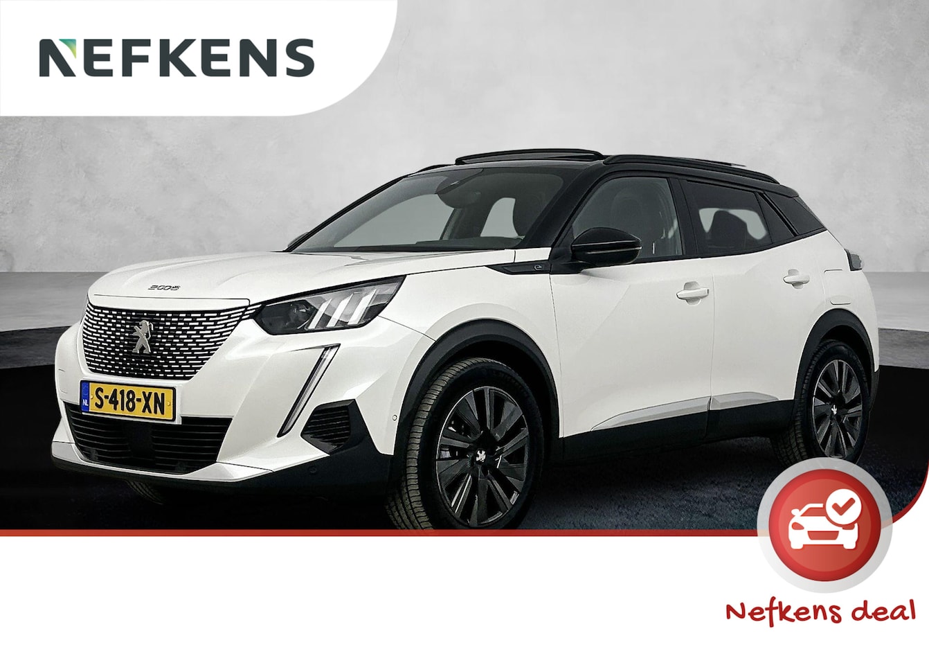 Peugeot e-2008 - EV GT 50 kWh | Stoelverwarming | Panoramisch schuif kantelraam | Alcantara interieur | - AutoWereld.nl