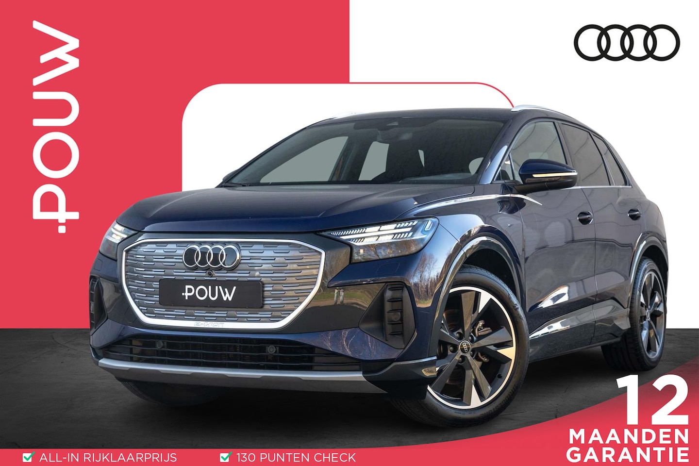 Audi Q4 e-tron - 35 170pk Launch Edition Advanced 55 kWh | Smartphone interface | Matrix-LED | Navigatie | - AutoWereld.nl