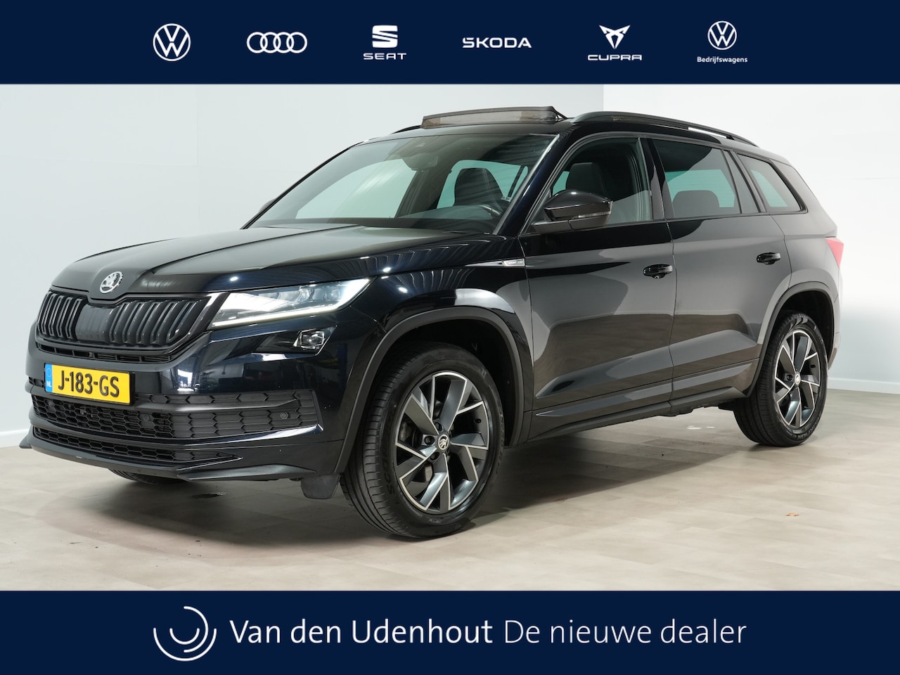 Skoda Kodiaq - 1.5 TSI 150pk DSG Sportline Pano Navi Camera Canton Digital Cockpit LED Stoelverw. - AutoWereld.nl