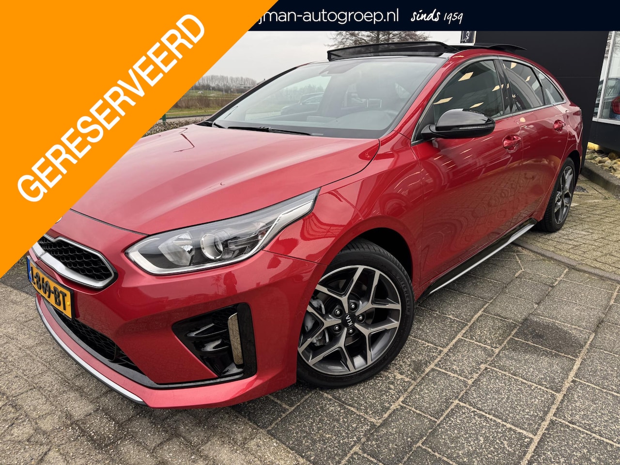 Kia Pro cee'd - 1.0 T-GDI GT-Line Edition Groot panoramadak, 1e Eigenaar, Dealer onderhouden, Full map nav - AutoWereld.nl