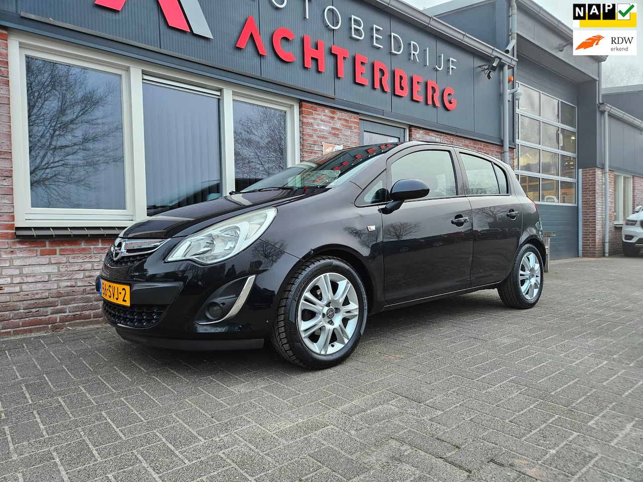 Opel Corsa - 1.2-16V Cosmo Airco! Cruise Control! NAP! 5-Deurs! Leuke Auto! - AutoWereld.nl