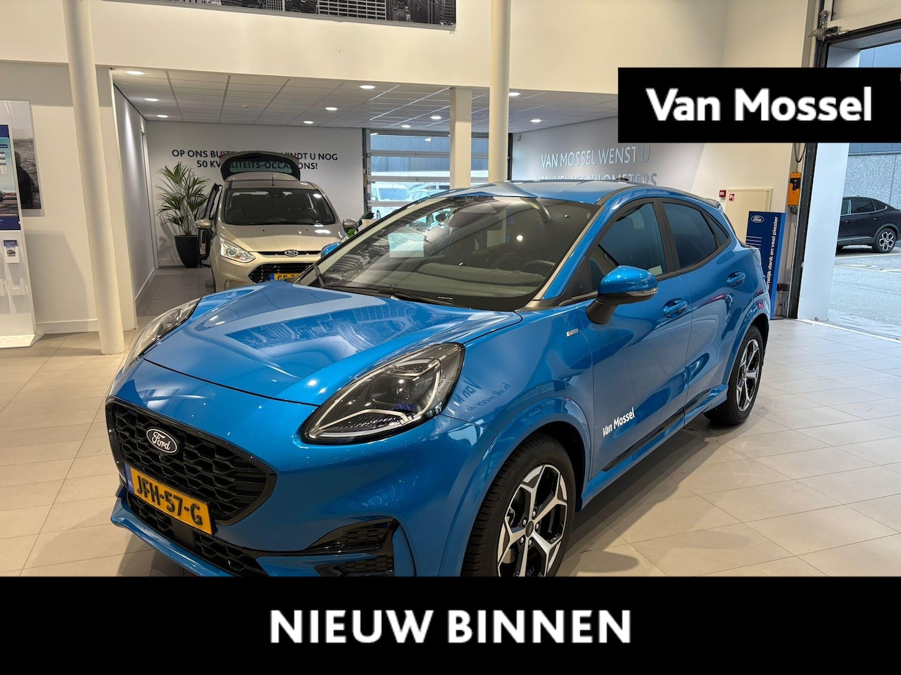 Ford Puma - 1.0 EcoBoost Hybrid ST-Line X ALL WEATHER BANDEN | B&O AUDIO | CAMERA | NAVI | CARPLAY - AutoWereld.nl