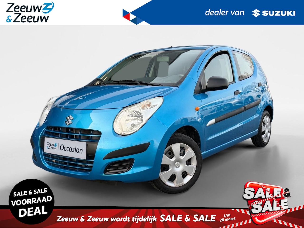 Suzuki Alto - 1.0 Comfort Airco | LAGE KM-STAND | 12 Maanden Garantie! - AutoWereld.nl