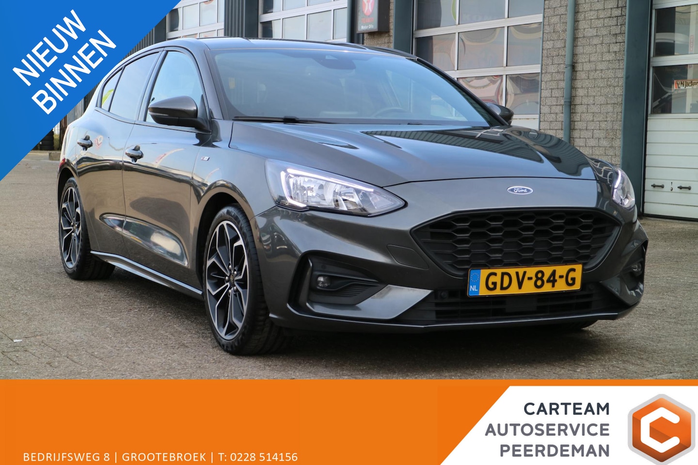 Ford Focus - 1.0 EcoBoost ST Line | LED | 18 inch! | Goed onderhouden! | - AutoWereld.nl