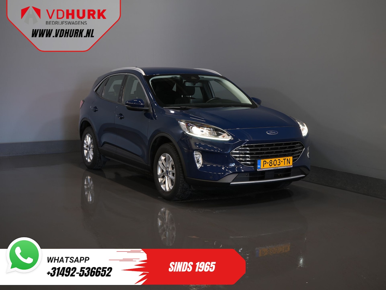Ford Kuga - 2.5 PHEV 225 pk Titanium LED/ Carplay/ Virtual Cockpit/ Elek.Trekhaak/ Navi/ Camera/ PDC/ - AutoWereld.nl