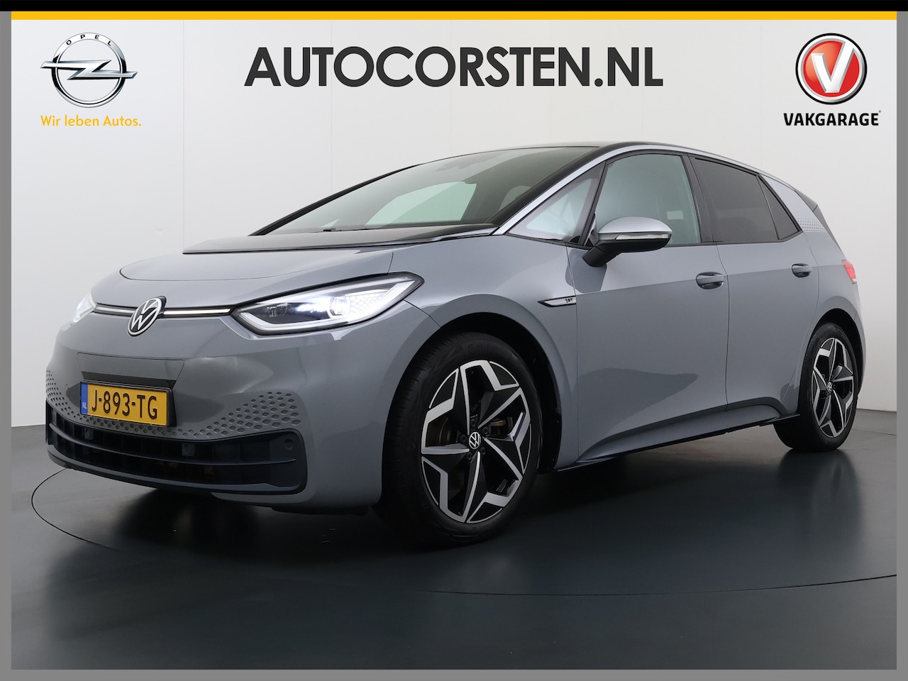 Volkswagen ID.3 - First Plus 62kWh Navi-Pro Adap.Cruise Camera Matrix led 19" Ecc Apple Carplay Android Auto - AutoWereld.nl