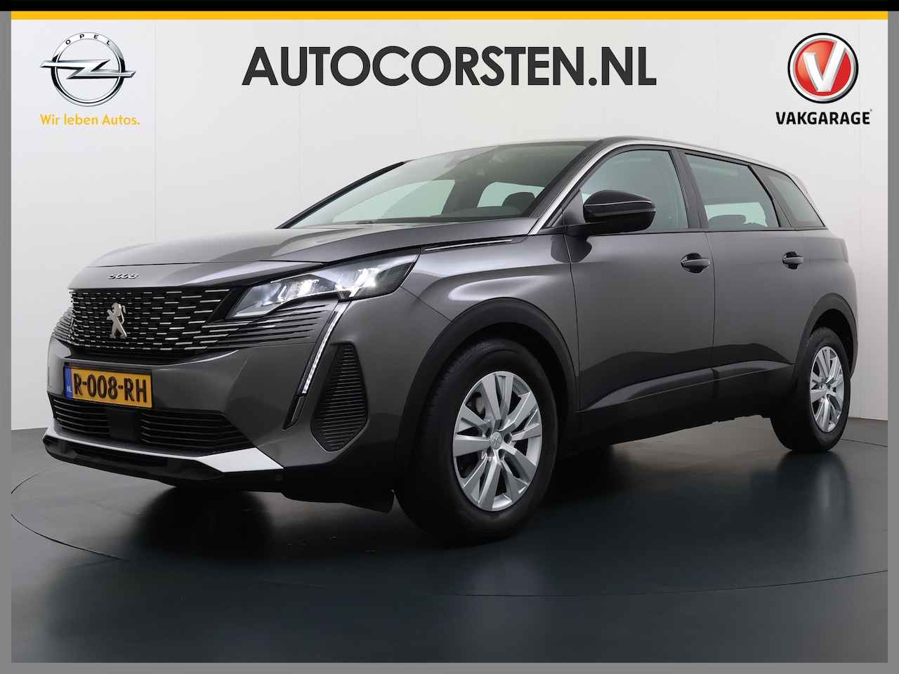 Peugeot 5008 - 1.2T 131PK Automaat 7-Persoons Navi Ecc 360°Camera Apple Carplay Android Auto Cruise Contr - AutoWereld.nl