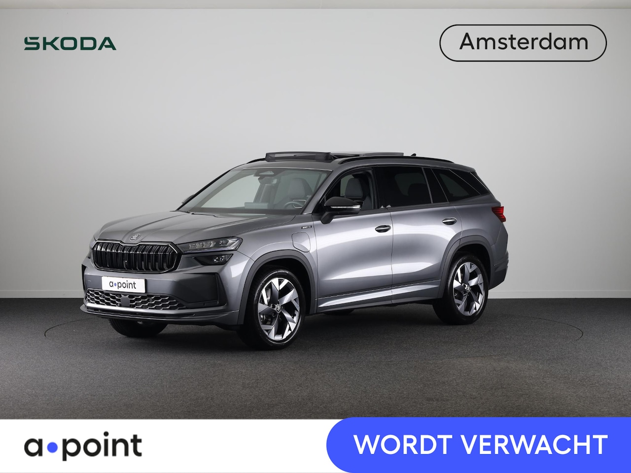 Skoda Kodiaq - 1.5 TSI PHEV Sportline Business 204 pk Automaat (DSG) | Verlengde garantie | Navigatie | P - AutoWereld.nl