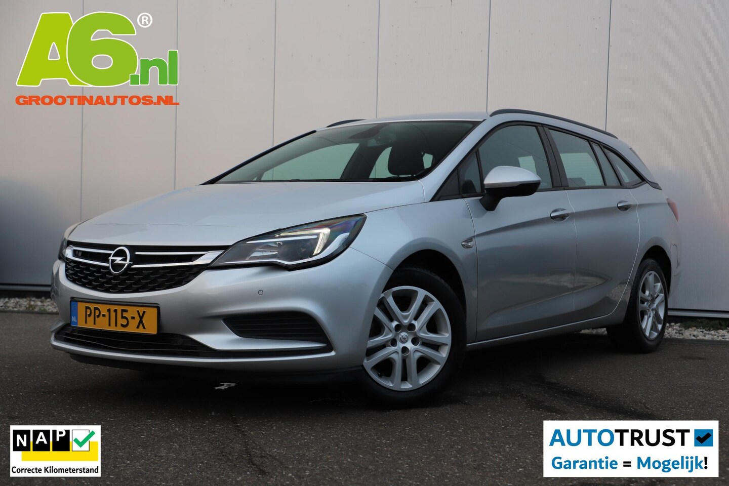 Opel Astra Sports Tourer - 1.0 Online Edition 105PK Trekhaak Navigatie Carplay Android Bluetooth Airco Cruise Control - AutoWereld.nl
