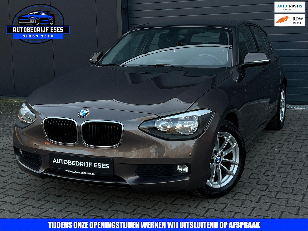 BMW 1-serie - 114i EDE |MF-STUUR|CLIMATE|STOELVW.|NAVI|PDC - AutoWereld.nl