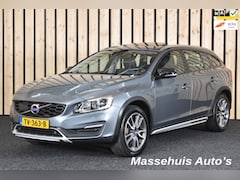 Volvo V60 Cross Country - 2.0 T5 Polar+ 136dkm Trekhaak 2e eig. Dealerauto Leer 245pk Nwe APK