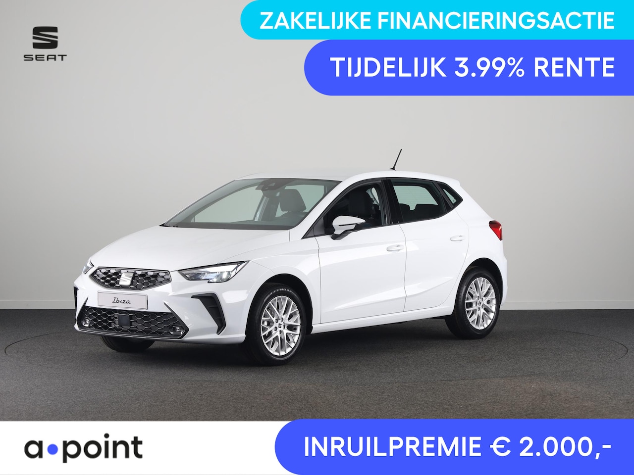 SEAT Ibiza - 1.0 EcoTSI 95 pk Style Plus | Apple Carplay | Park Assist | Cruise Control - AutoWereld.nl