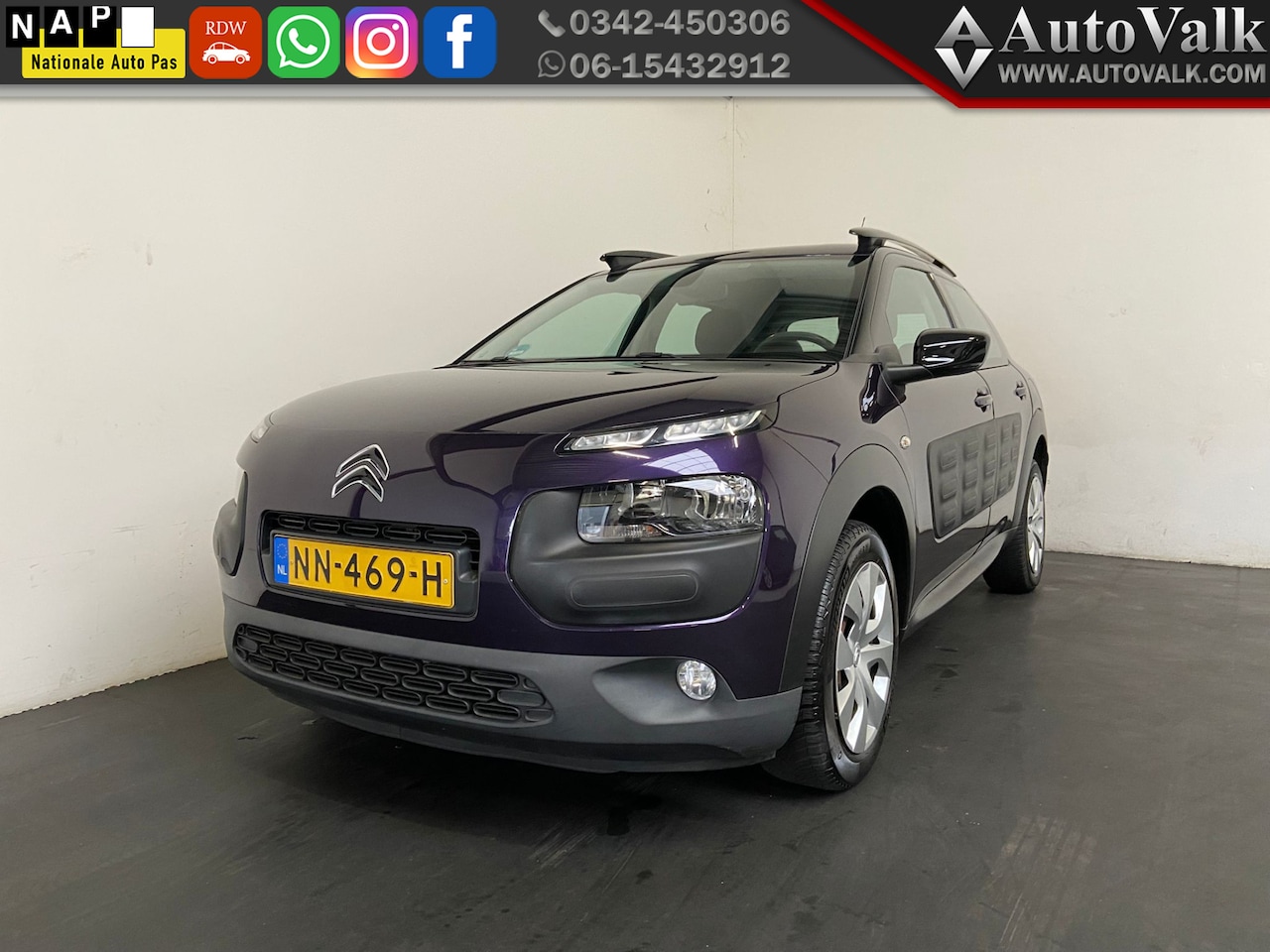 Citroën C4 Cactus - 1.2 PureTech Business 1.2 PureTech Business, Airco, Navi! - AutoWereld.nl