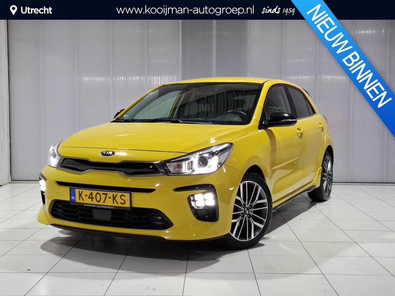 Kia Rio - 1.0 T-GDi MHEV GT-Line Stoel en Stuur verwarming, Apple Carplay/Android Auto, Navigatie, C - AutoWereld.nl