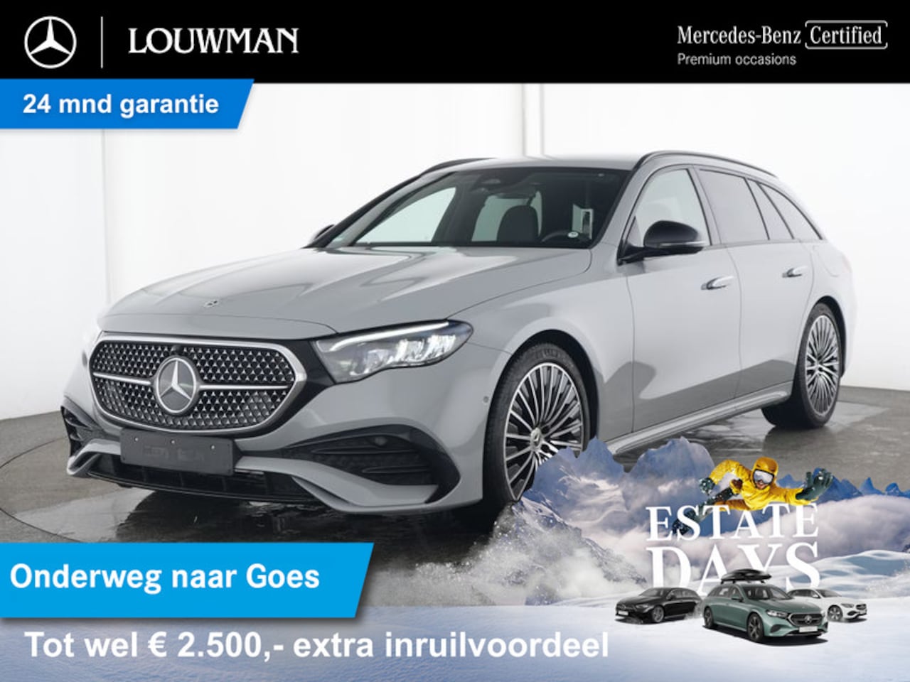 Mercedes-Benz E-klasse Estate - 300 e AMG Plug-In Hybride AMG Line | Night Pakket | Trekhaak | MBUX Superscreen | 20 Inch - AutoWereld.nl