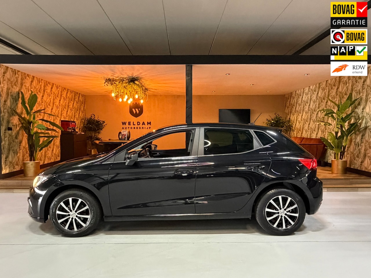 SEAT Ibiza - 1.0 TSI Style Business Intense Garantie Carplay Camera Adoptieve Cruise Navi Airco Led PDC - AutoWereld.nl