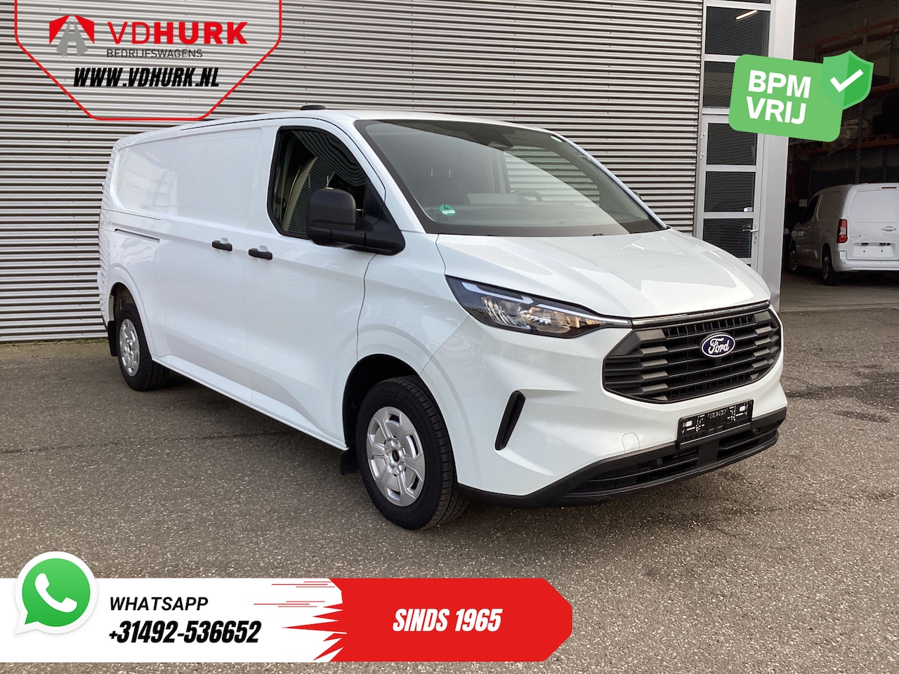 Ford Transit Custom - 320 2.0 TDCI 135 pk L2 Trend 2.8t Trekverm./ Carplay/ Climate/ Cruise/ Camera/ PDC - AutoWereld.nl